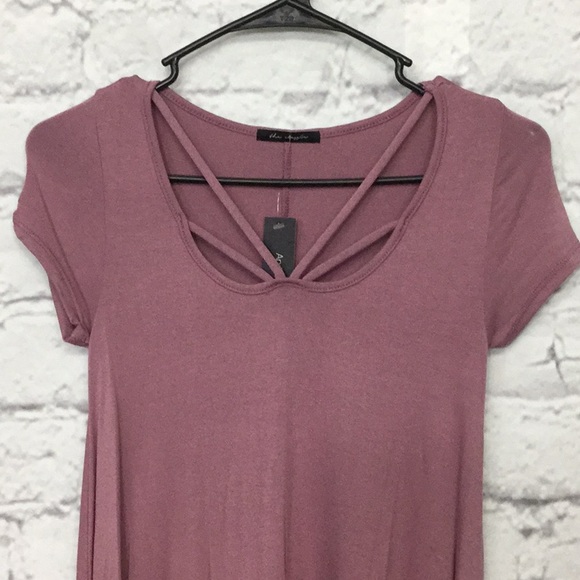 HP! April Spirit Strappy Cutout Tunic- S - Picture 7 of 9